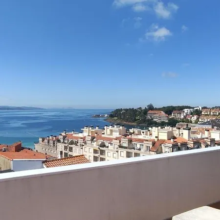 Atico Con Amplia Terraza Y Espectaculares Vistas Apartment Sanxenxo Exterior photo